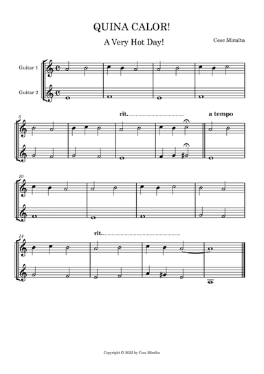 QUINA CALOR! Guit Duet