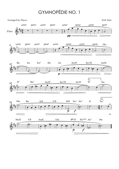 Gymnopédie No.1