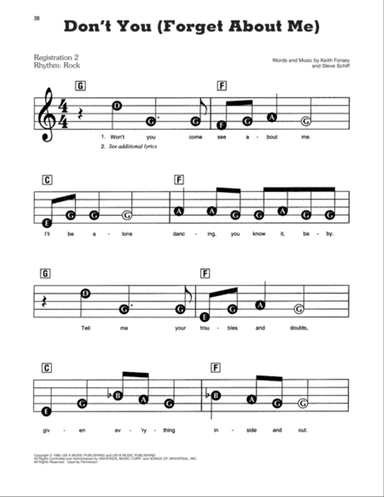 Don't You (Forget About Me)