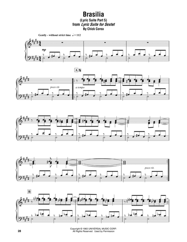 Brasilia (Lyric Suite Part 5)