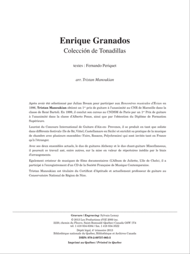 Colección de Tonadillas