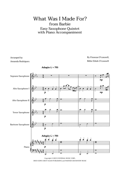 What Was I Made For?