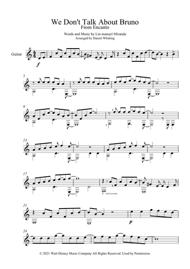 We Don't Talk About Bruno