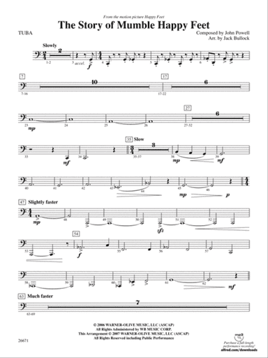 The Story of Mumble Happy Feet: Tuba