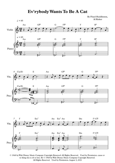 Ev'rybody Wants To Be A Cat