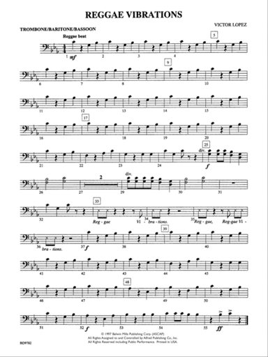 Reggae Vibrations: 1st Trombone