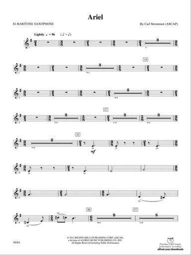 Ariel: E-flat Baritone Saxophone