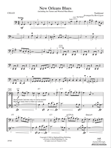 New Orleans Blues: Cello