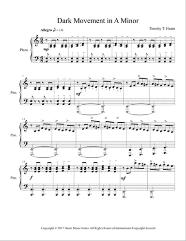 A Dark Movement In A Minor