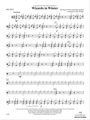 Wizards in Winter: Drums