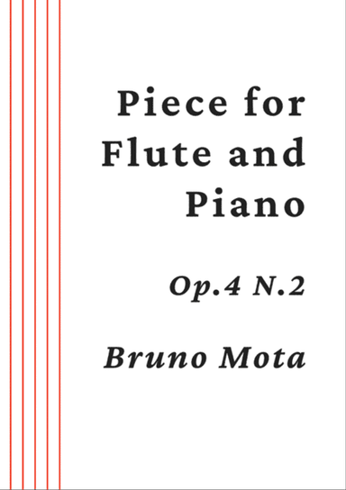 Piece for Flute and Piano Op.4 N.2