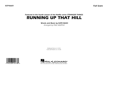 Running Up That Hill (arr. Paul Murtha) - Conductor Score (Full Score)