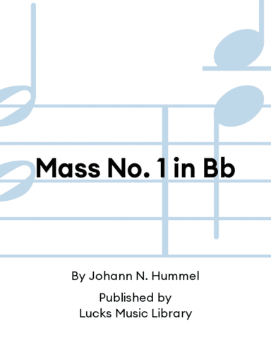 Mass No. 1 in Bb