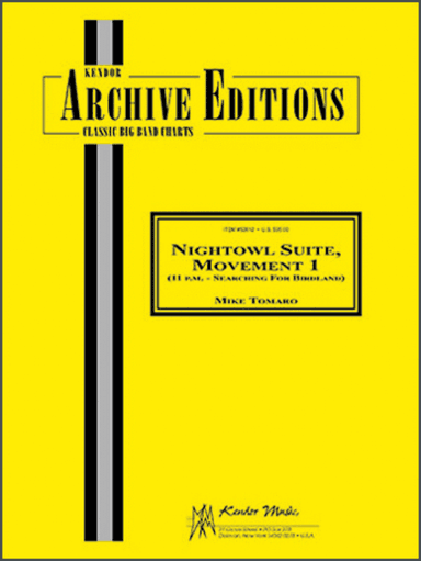 Nightowl Suite, Movement 1 (11 p.m. - Searching For Birdland) (Full Score)