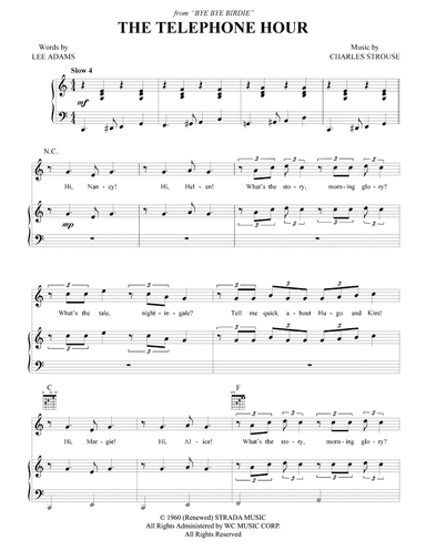 The Telephone Hour (from Bye Bye Birdie)