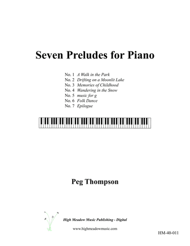 Seven Preludes for Piano