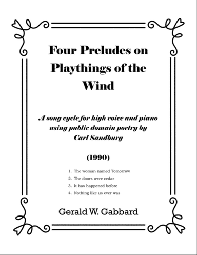 Four Preludes on Playthings of the Wind