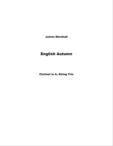 English Autumn