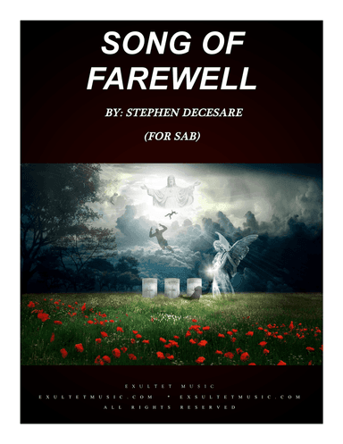 Song Of Farewell (for SAB)