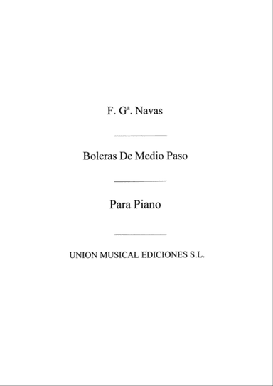 No.8 Boleras De Medio Paso