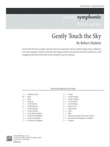 Gently Touch the Sky: Score