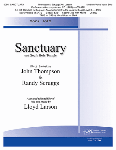 Sanctuary with God's Holy Temple