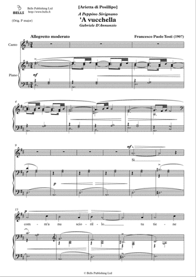 A vucchella (D Major)