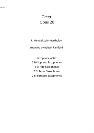 Octet Opus 20