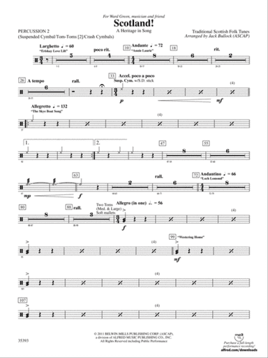 Scotland!: 2nd Percussion