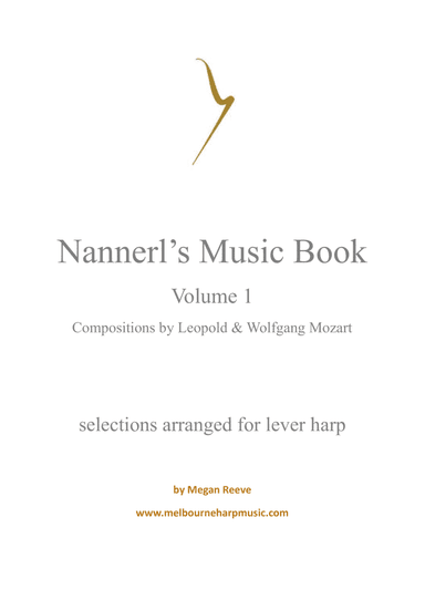 Nannerl's Music Book- compositions by Leopold and Wolfgang Mozart