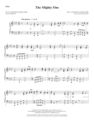 The Mighty One - Piano