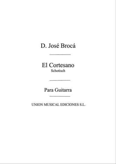 El Cortesano, Schottisch