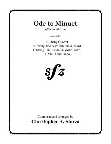 Ode to Minuet