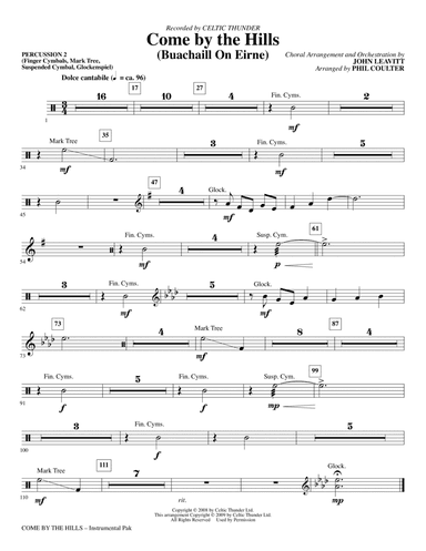 Come By The Hills (Buachaill On Eirne) - Percussion 2