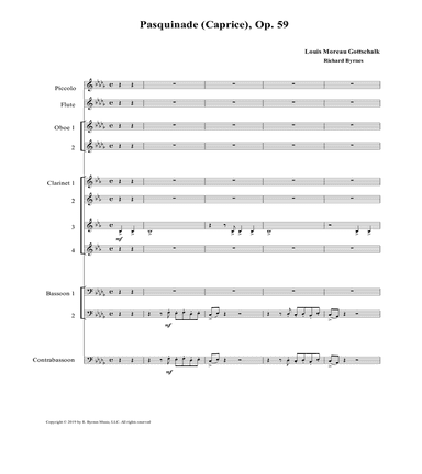 Pasquinade (Woodwind Choir)