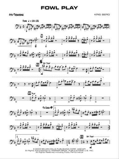 Fowl Play: 4th Trombone