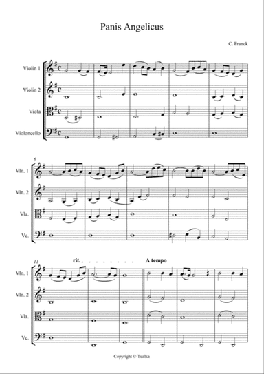 César Franck - Panis Angelicus