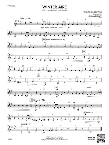 Winter Aire: 2nd Violin
