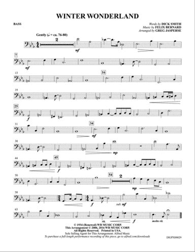 Winter Wonderland: Bass