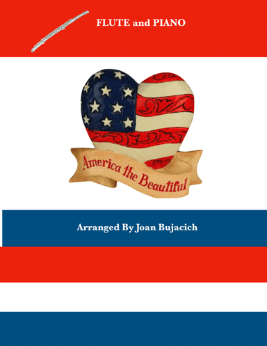 America The Beautiful, Flute and Piano