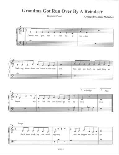 Grandma Got Run Over By A Reindeer