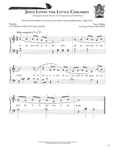 Jesus Loves The Little Children