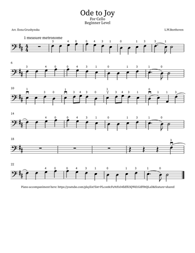 Ode to Joy