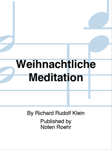 Weihnachtliche Meditation