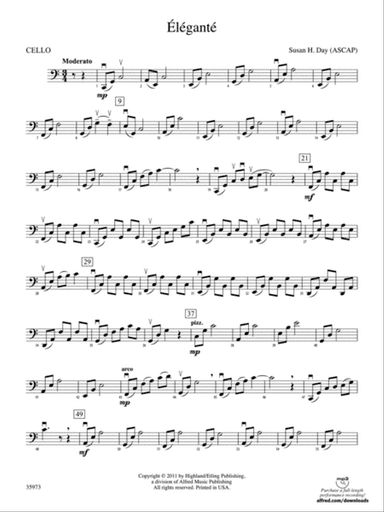 Éléganté: Cello
