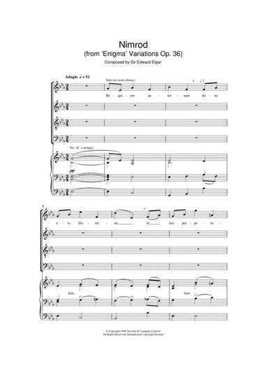 Nimrod (from Enigma Variations Op.36)