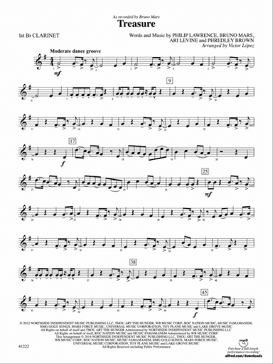 Treasure: 1st B-flat Clarinet