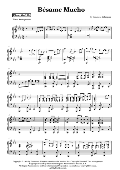 Bésame Mucho