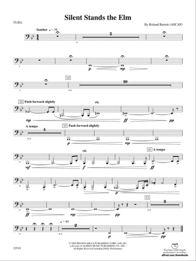 Silent Stands the Elm: Tuba