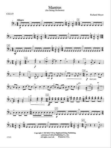 Mantras: Cello